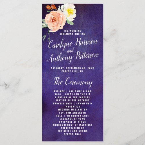 The Romance In Bloom Wedding Collection Program