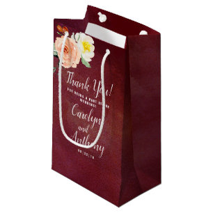 The Romance In Bloom Wedding Collection Small Gift Bag