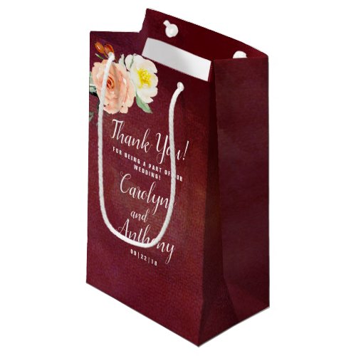 The Romance In Bloom Wedding Collection Small Gift Bag