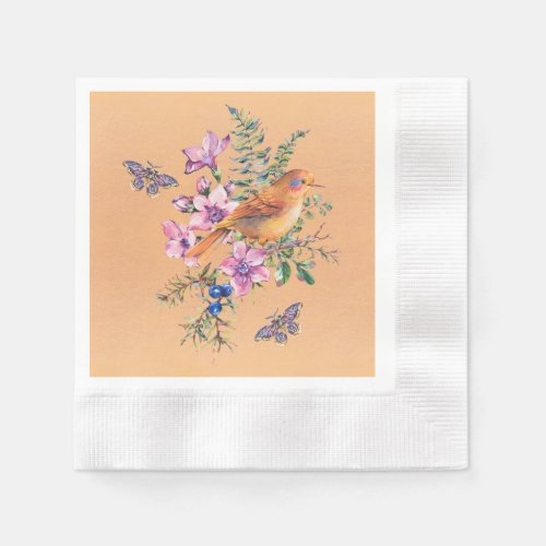 The Romance of Silk Aqua Napkins