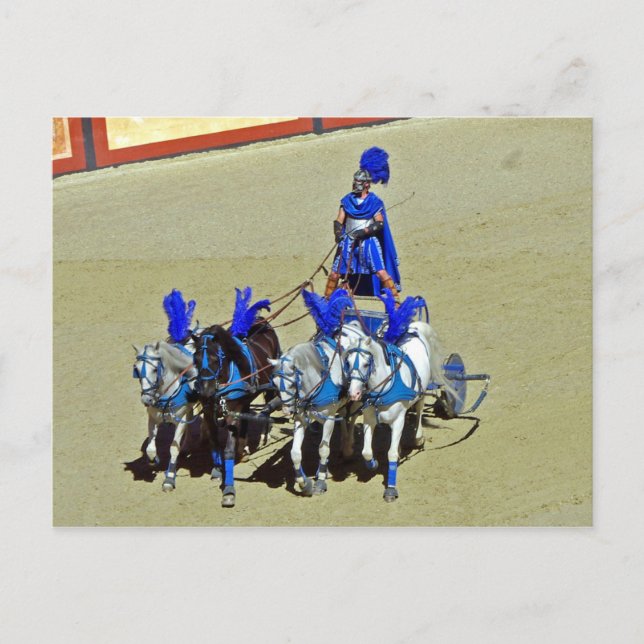 The Romans, Puy-Du-Fou France Postcard (Front)