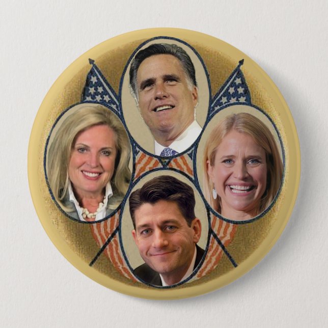 The Romney Ryan Team Button (Front)
