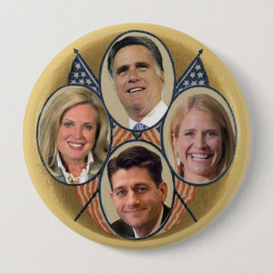 The Romney Ryan Team Button