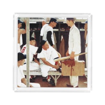The Rookie Acrylic Tray by PostSports at Zazzle