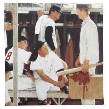 The Rookie Cloth Napkin by PostSports at Zazzle