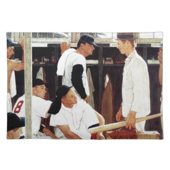 The Rookie Placemat by PostSports at Zazzle