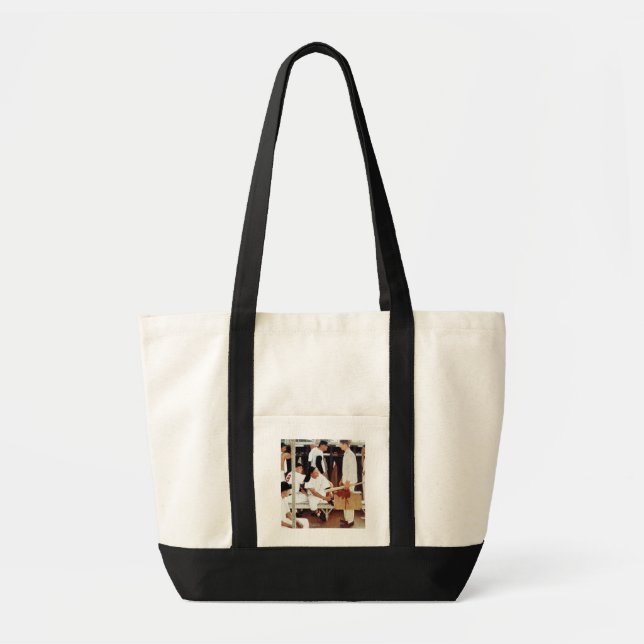 The Rookie Tote Bag (Front)