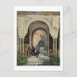 The Room of the Two Sisters in the Alhambra, Grana Postcard