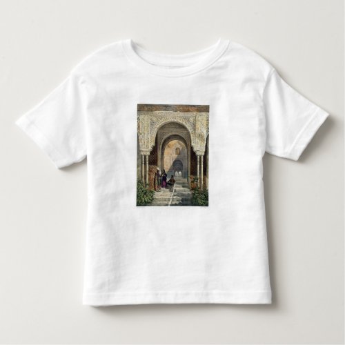 The Room of the Two Sisters in the Alhambra Grana Toddler T_shirt