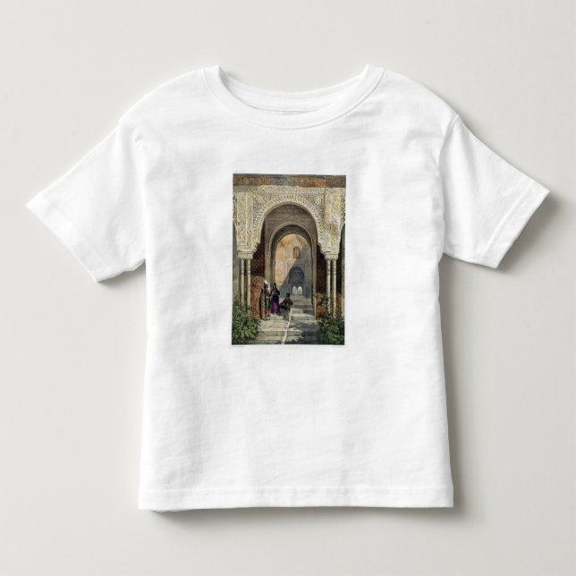 The Room of the Two Sisters in the Alhambra, Grana Toddler T-shirt (Front)