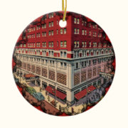 The Roosevelt Hotel Vintage Christmas Ornament