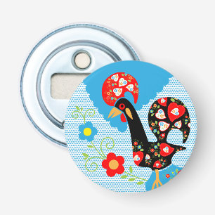 The Rooster of Portugal Bottle Opener