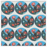 The Rooster of Portugal Fabric