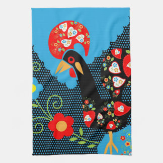 The Rooster of Portugal  Kitchen Towel