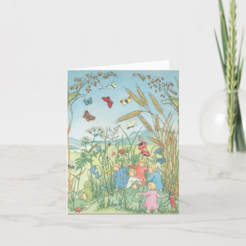 The Root Children Sibylle Von Olfers Thank You Card