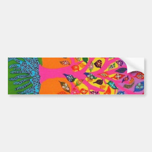 The Root Of Knowledge - Tree Of Life Bumper Sticker