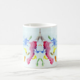 The Rorschach Test Ink Blots Plate 10 Crab Lobster Coffee Mug