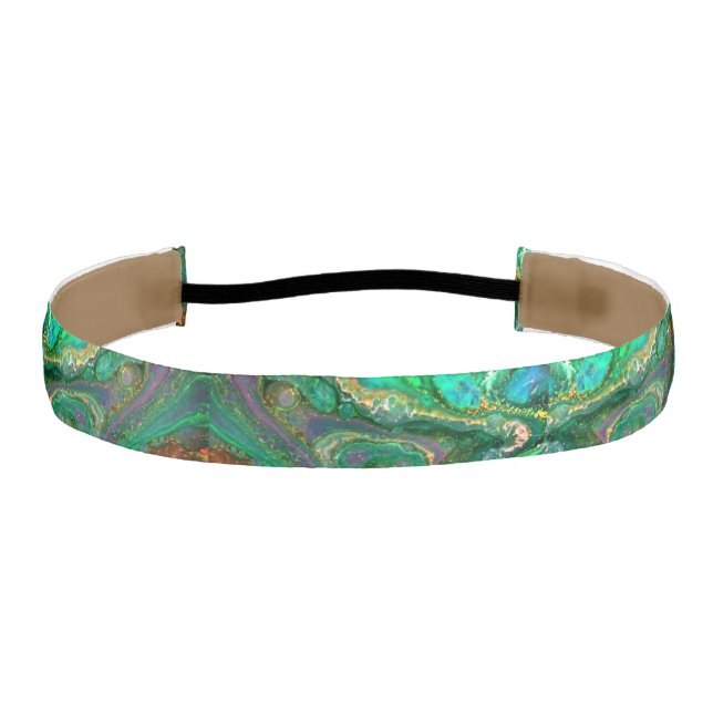 The Rosanne Sangria Athletic Headband (Front)
