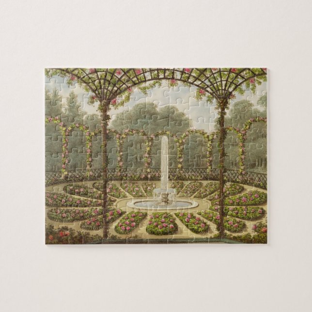 The Rosary at Ashridge, pub. by J. Taylor, 1816 (l Jigsaw Puzzle (Horizontal)