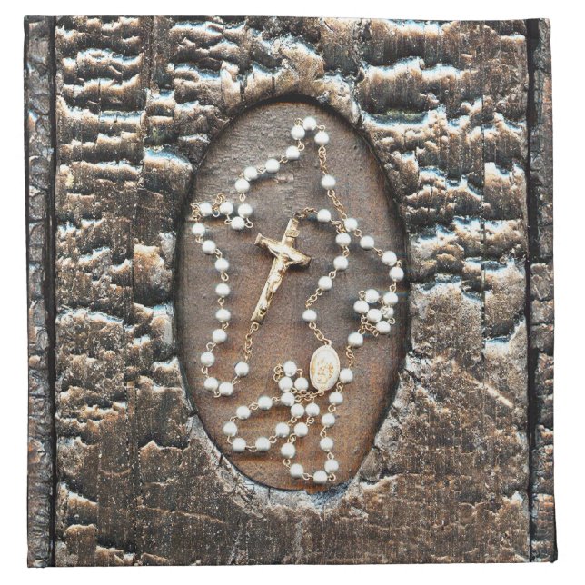 The Rosary Napkin (Front)