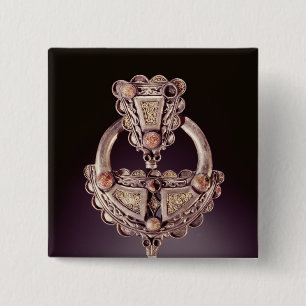 The Roscrea Brooch, from Roscrea Pinback Button