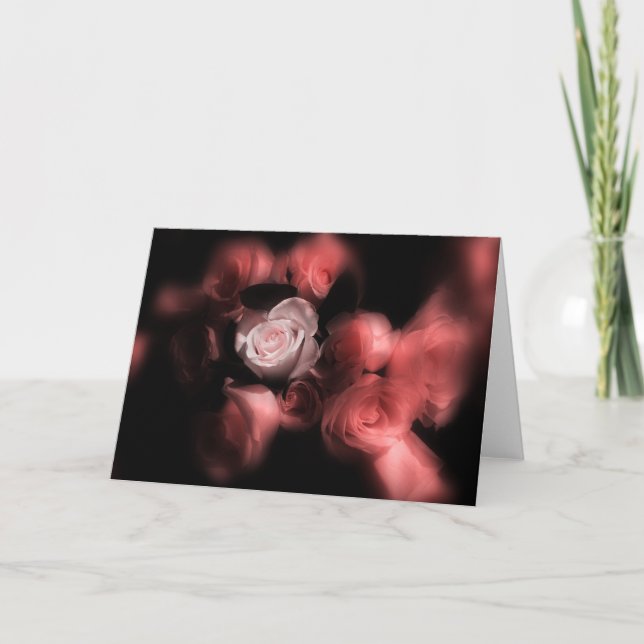 The Rose Among Roses Holiday Card (Front)