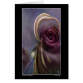 The Rose and the Headdress Card (Front)