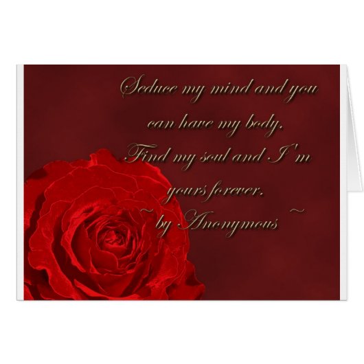 The rose cards (Front Horizontal)