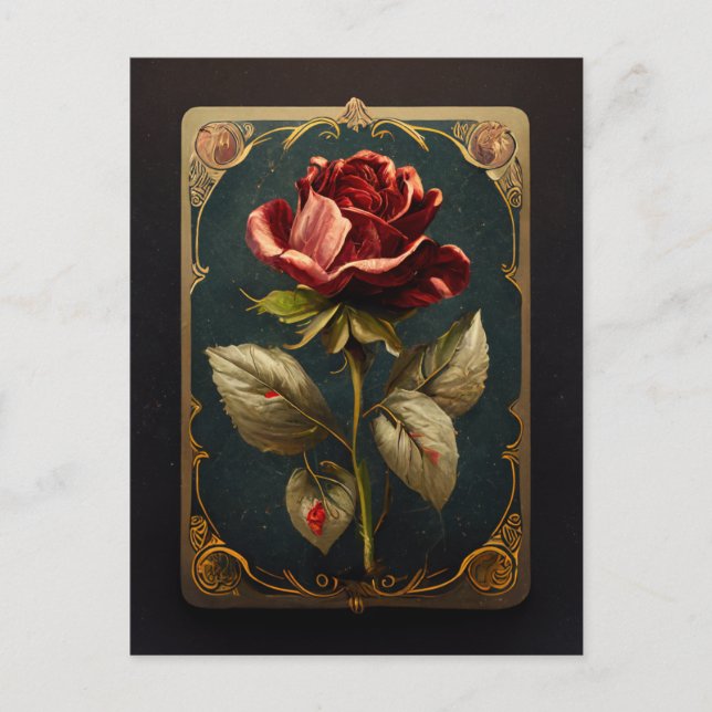 The Rose Postcard (Front)