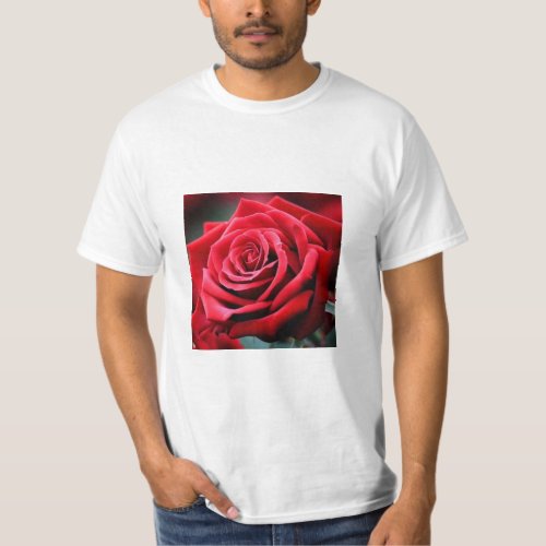 The Rose Symbol of Love and Passion T_Shirt