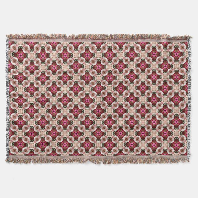 The Rose Treasury Throw Blanket (Front)