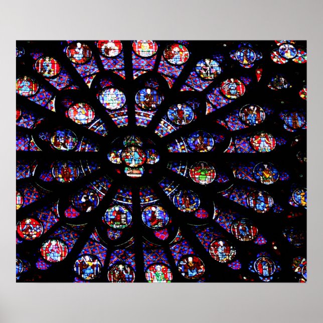 The Rose Window of Notre Dame Poster (Front)