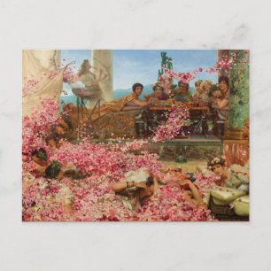 The Roses of Heliogabalus by Lawrence Alma-Tadema Postcard