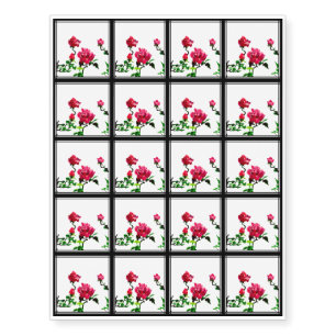 The Roses Temporary Tattoos