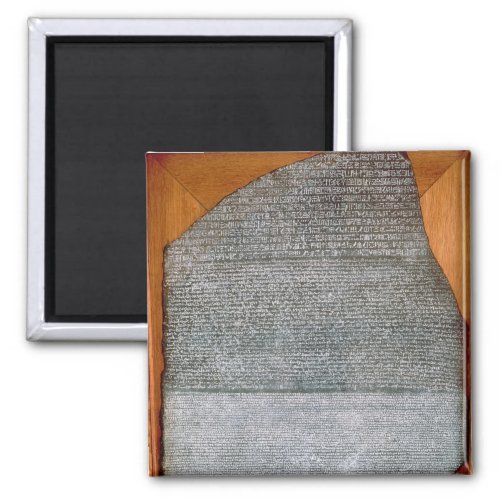 The Rosetta Stone from Fort St Julien Magnet