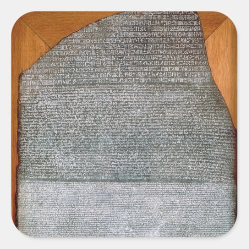 The Rosetta Stone from Fort St Julien Square Sticker