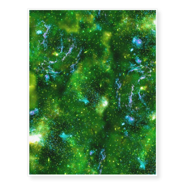 The Rosette Nebula (also known as Caldwell 49) Temporary Tattoos (Front)