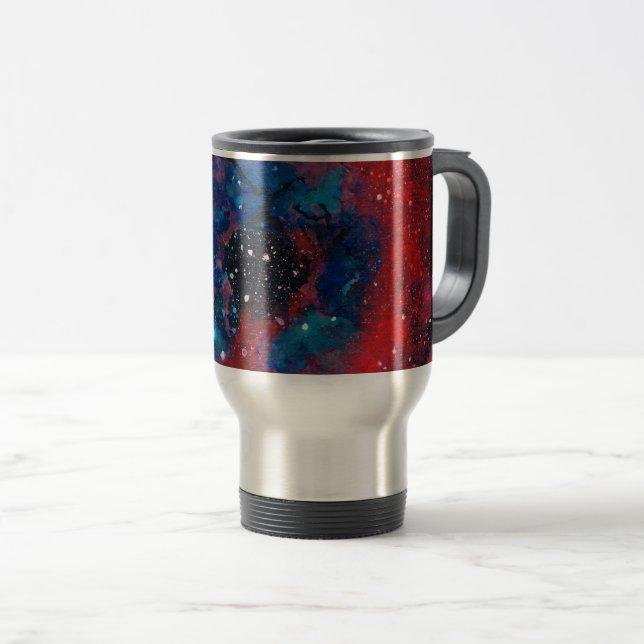 The Rosette Nebula travel mug (Front Right)