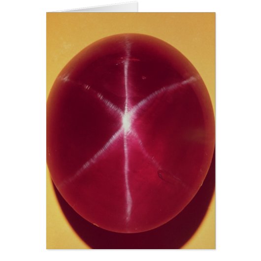 The 'Rosser Reeves' Star Ruby (Front)