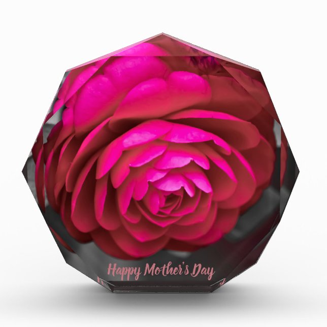 The Rosy Camellia Happy Mother's Day  Photo Block (Front)