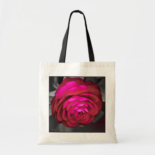 The Rosy Camellia  Tote Bag