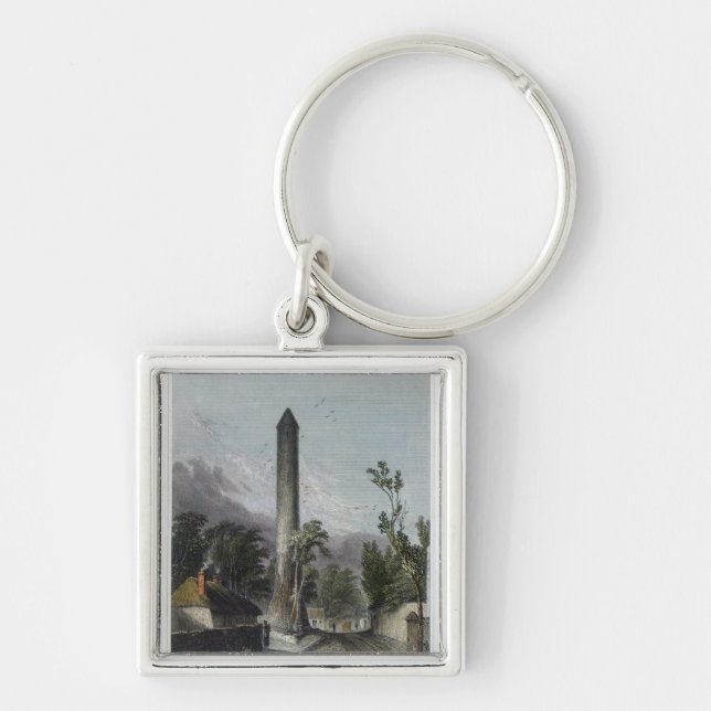 The Round Tower of Clondalkin Keychain (Front)