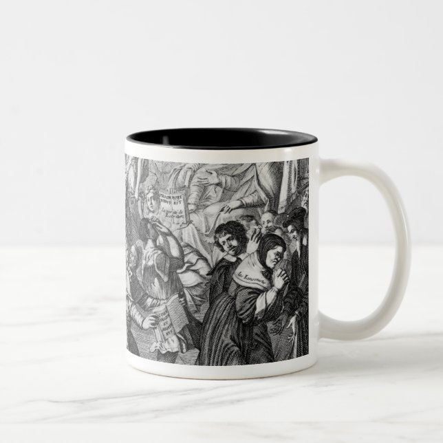 The Rout and Confusion of the Jansenists Two-Tone Coffee Mug (Right)
