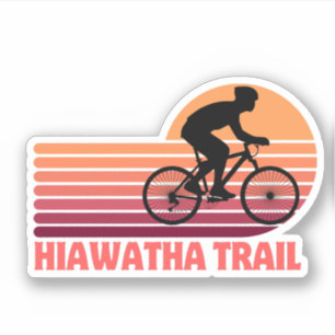 The Route of the Hiawatha - Scenic mountain bike Sticker