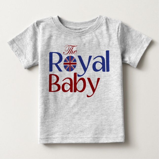 The Royal Baby Baby T-Shirt (Front)