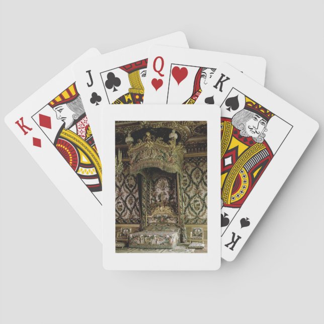 The Royal Bed, probably 18th century (photo) Poker Cards (Back)