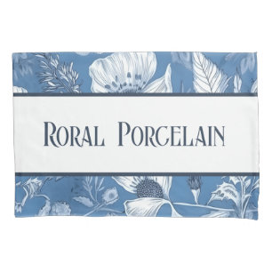 The Royal Blue Porcelain Floral Pattern Vol.2 Pillow Case