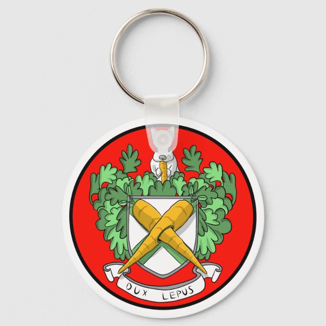 The Royal Bunny Keychain (Front)