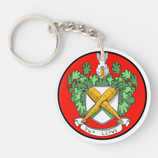 The Royal Bunny Keychain (Front)