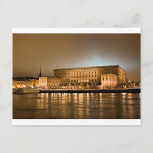 The Royal Castle, Stockholm Sweden Postcard